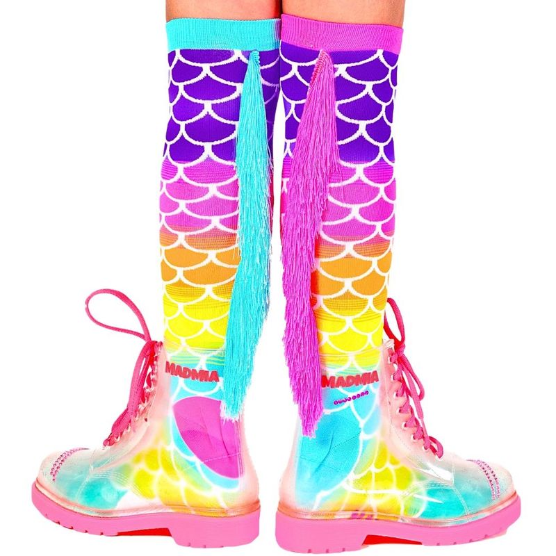 Fashion, accesorii si bijuterii - Copii - Lenjerie si pijamale copii - Sosete si dresuri copii - Sosete lungi colorate Madmia pentru fete Mermaid 6-99 ani - Infinity.ro