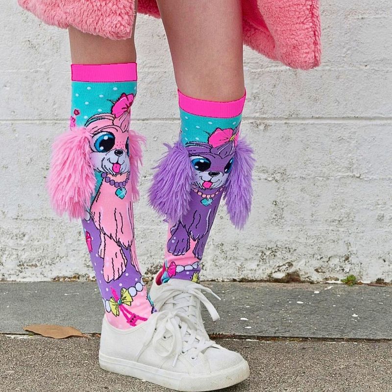 Fashion, accesorii si bijuterii - Copii - Lenjerie si pijamale copii - Sosete si dresuri copii - Sosete lungi colorate Madmia pentru fete Coco In Paris 6-99 ani - Infinity.ro