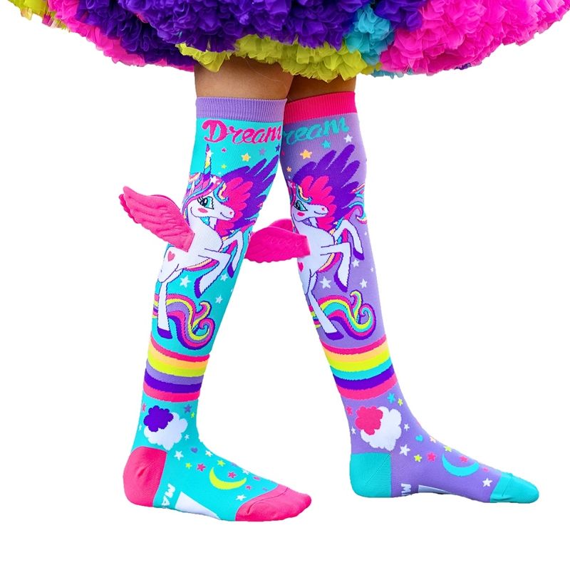 Fashion, accesorii si bijuterii - Copii - Lenjerie si pijamale copii - Sosete si dresuri copii - Sosete lungi colorate Madmia pentru fete Mini Pony 6-99 ani - Infinity.ro