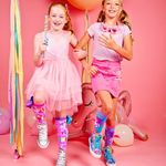 Fashion, accesorii si bijuterii - Copii - Lenjerie si pijamale copii - Sosete si dresuri copii - Sosete lungi colorate Madmia pentru fete Mini Pony 6-99 ani - Infinity.ro