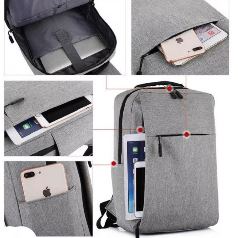 Laptop, Telefoane si Tablete - Laptopuri si accesorii - Accesorii Laptop - Genti laptop - Rucsac laptop Everyday Gri - Infinity.ro