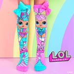 Fashion, accesorii si bijuterii - Copii - Lenjerie si pijamale copii - Sosete si dresuri copii - Sosete lungi colorate Madmia pentru fete LOL BonBon Dawn 6-99 ani - Infinity.ro