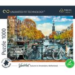 Jucarii, Copii si Bebe - Jucarii si jocuri - Jocuri si puzzle - Puzzle - Puzzle trefl uft 1000 toamna in amsterdam - Infinity.ro