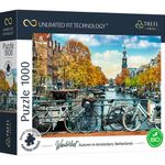 Jucarii, Copii si Bebe - Jucarii si jocuri - Jocuri si puzzle - Puzzle - Puzzle trefl uft 1000 toamna in amsterdam - Infinity.ro