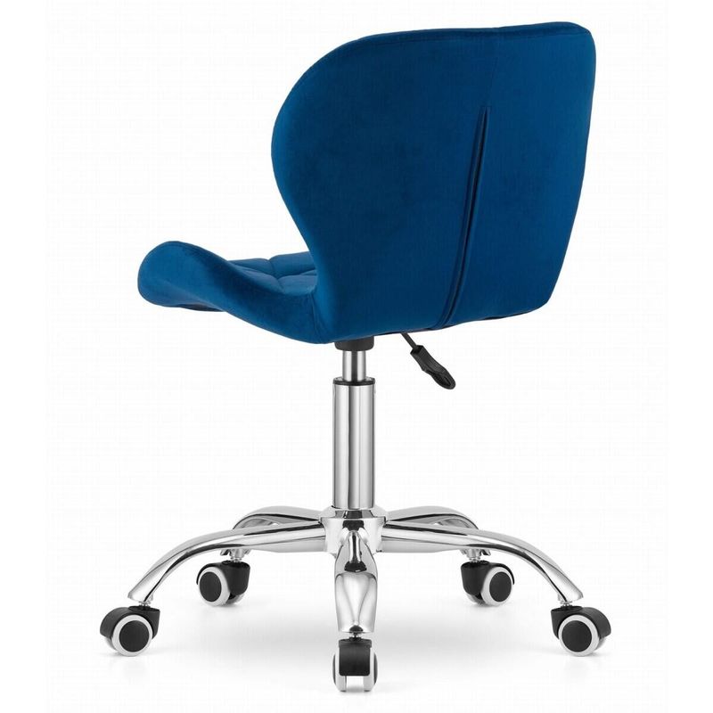 PC, gaming si accesorii - Gaming - Accesorii gaming - Scaune gaming - Scaun de birou, Artool, Avola, rotativ, catifea, bleumarin, 46.5x55x86.5 cm - Infinity.ro