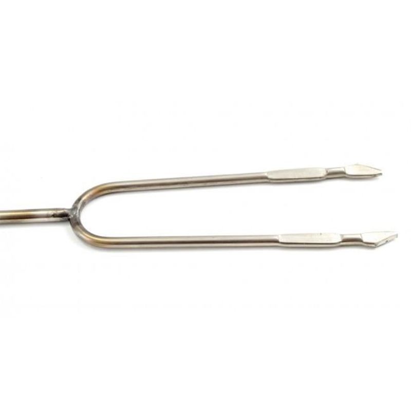 Casa si Gradina - Gradina si terasa - Gratare si accesorii - Accesorii gratare - Ustensila pentru barbecue, grill, gratar, furculita lunga, maner lemn, 90 cm, Perfect Home - Infinity.ro