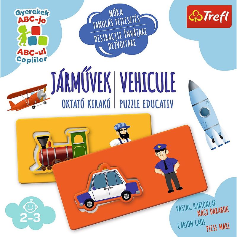Jucarii, Copii si Bebe - Jucarii si jocuri - Jocuri si puzzle - Puzzle - JOC VEHICULE - Infinity.ro