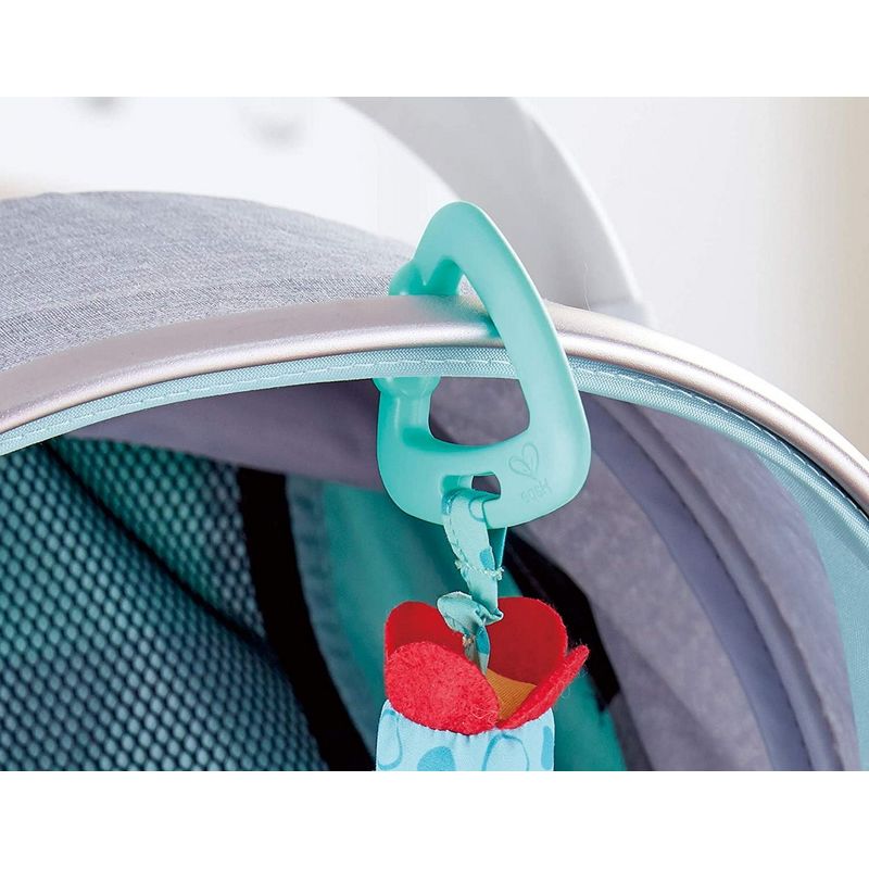 Jucarii, Copii si Bebe - Jucarii si jocuri - Jucarii bebelusi - Jucarii zornaitoare - HAPE LANTISOR PENTRU CARUCIOR ALBINUTA ZORNAITOARE - Infinity.ro