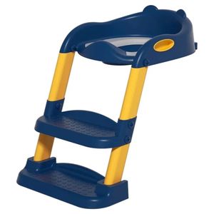Reductor WC cu Scara SUMMER BABY, antiderapant, pentru copii cu varsta pana la 10 ani, alb