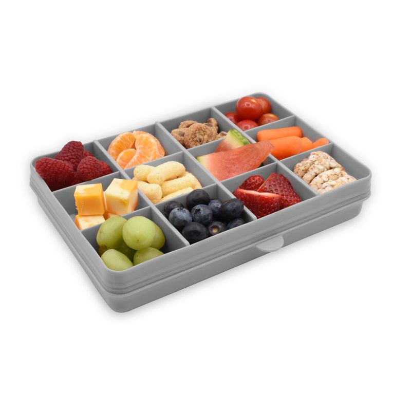 Casa si Gradina - Mobilier - Organizare si depozitare - Cutii depozitare - CUTIE SNACK, MELII, GREY - Infinity.ro