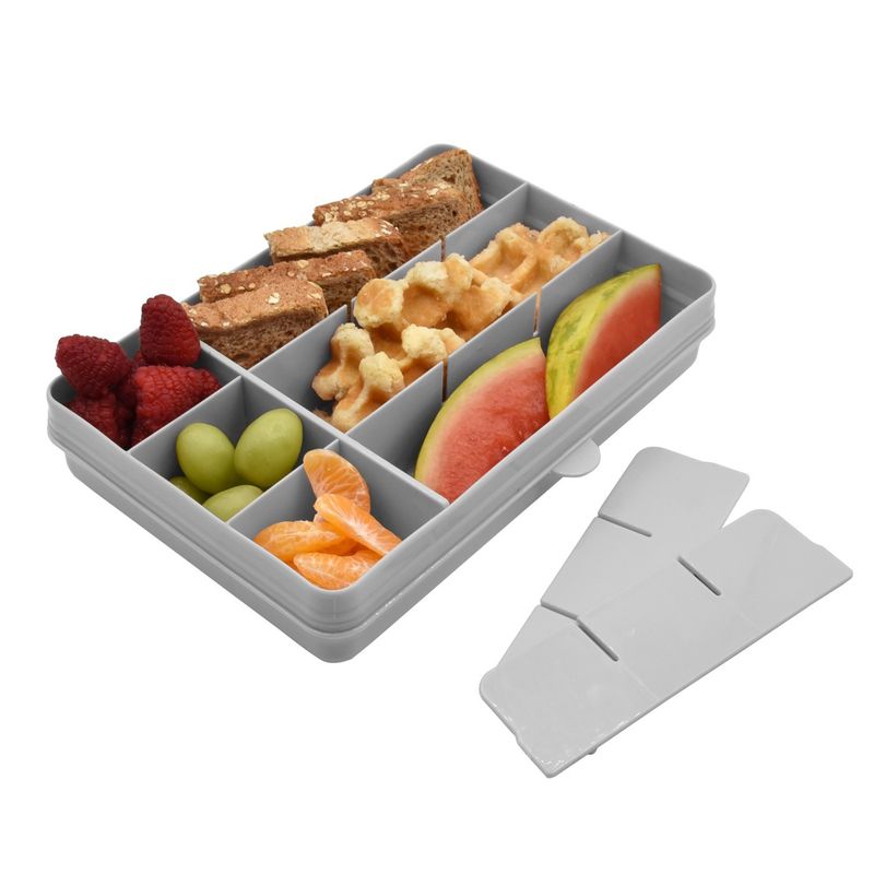 Casa si Gradina - Mobilier - Organizare si depozitare - Cutii depozitare - CUTIE SNACK, MELII, GREY - Infinity.ro