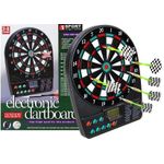 Sport si Outdoor - Alte sporturi - Board-uri si accesorii darts - Joc de darts electronic cu display, 18 jocuri, 3 sageti, 2-8 jucatori, LeanToys, 1654 - Infinity.ro