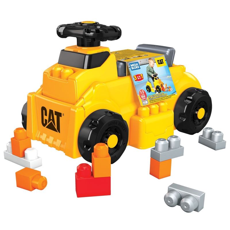 Jucarii, Copii si Bebe - Jucarii si jocuri - Seturi de constructie si cuburi - Seturi de constructie - Mega bloks vehicul de construit cat 10 piese - Infinity.ro