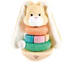 Jucarii, Copii si Bebe - Jucarii si jocuri - Jucarii bebelusi - Jucarii interactive bebelusi - Hape turn de stivuire iepuras - Infinity.ro