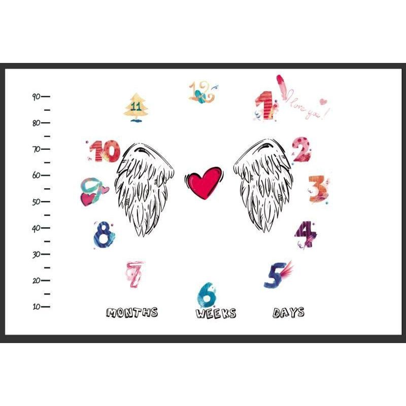 Casa si Gradina - Textile si covoare - Pături și cuverturi - Paturici copii - Noua Paturica plusata pentru fotografii 100x150 cm Drool (Model: Unicorni) - Infinity.ro