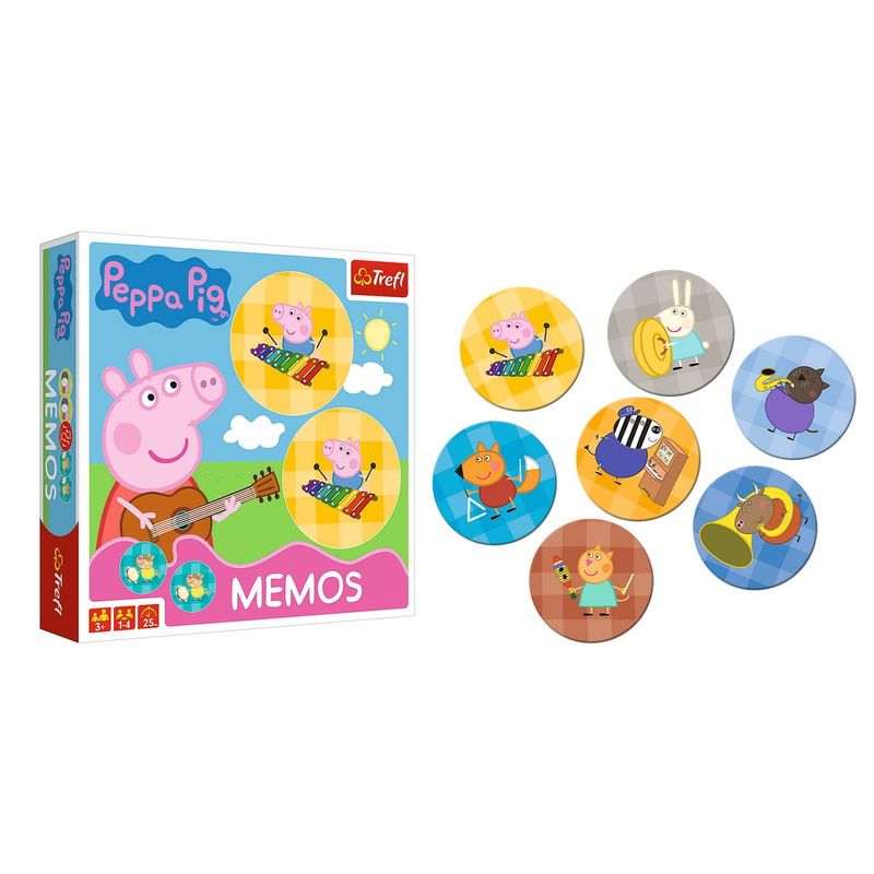 Jucarii, Copii si Bebe - Jucarii si jocuri - Jucarii & jocuri educative - Jocuri de memorie si inteligenta - Joc memo peppa pig - Infinity.ro