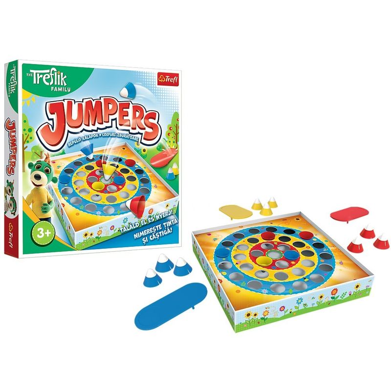 Jucarii, Copii si Bebe - Jucarii si jocuri - Jocuri si puzzle - Jocuri de societate - Joc jumpers familia trefelik - Infinity.ro