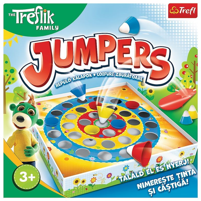 Jucarii, Copii si Bebe - Jucarii si jocuri - Jocuri si puzzle - Jocuri de societate - Joc jumpers familia trefelik - Infinity.ro