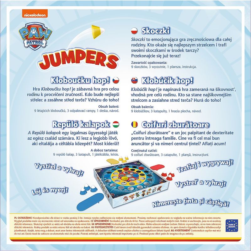 Jucarii, Copii si Bebe - Jucarii si jocuri - Jocuri si puzzle - Jocuri de societate - Joc jumpers patrula catelusilor - Infinity.ro