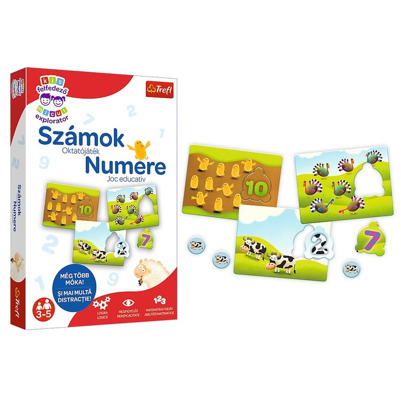 Jucarii, Copii si Bebe - Jucarii si jocuri - Jucarii & jocuri educative - Jocuri si jucarii educative - Joc educativ invata numerele micul explorator - Infinity.ro