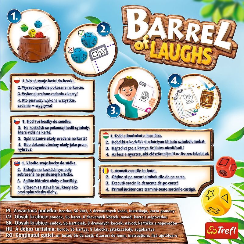 Jucarii, Copii si Bebe - Jucarii si jocuri - Jocuri si puzzle - Jocuri de societate - Joc butoiul cu hohote - Infinity.ro