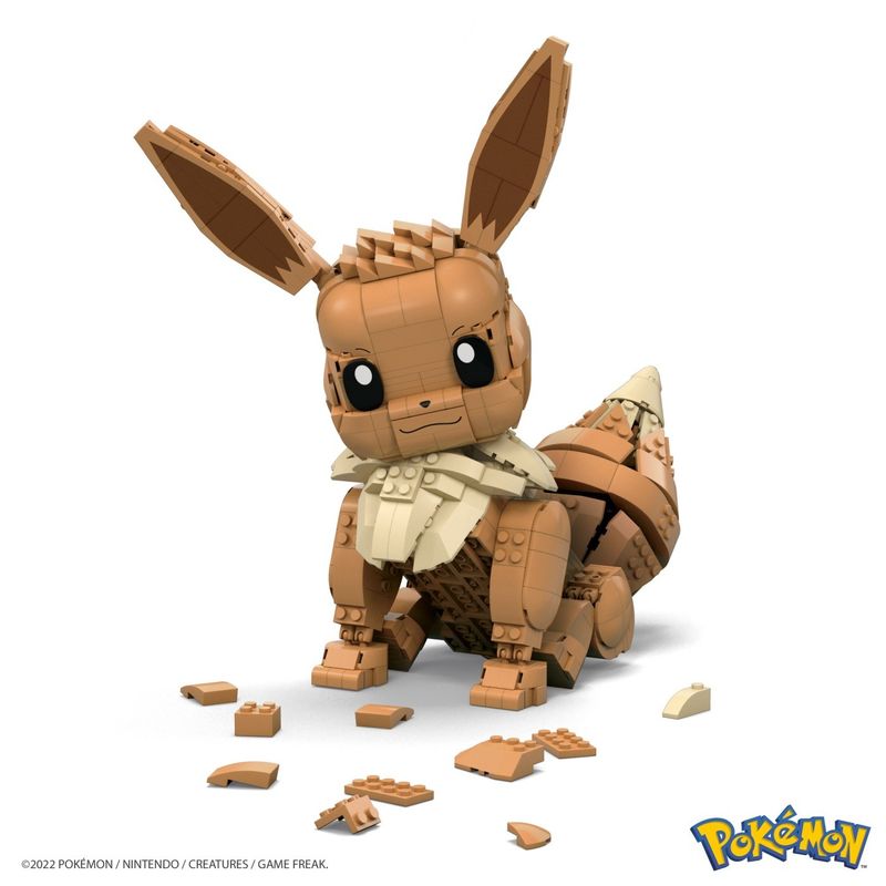 Jucarii, Copii si Bebe - Jucarii si jocuri - Seturi de constructie si cuburi - Seturi de constructie - Pokemon mega construx jumbo eevee - Infinity.ro