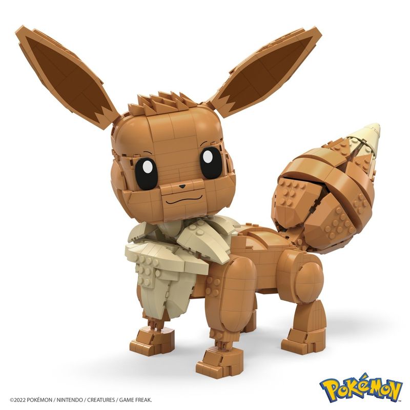Jucarii, Copii si Bebe - Jucarii si jocuri - Seturi de constructie si cuburi - Seturi de constructie - Pokemon mega construx jumbo eevee - Infinity.ro