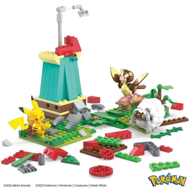 Jucarii, Copii si Bebe - Jucarii si jocuri - Seturi de constructie si cuburi - Seturi de constructie - Pokemon mega moara de vant de la tara - Infinity.ro