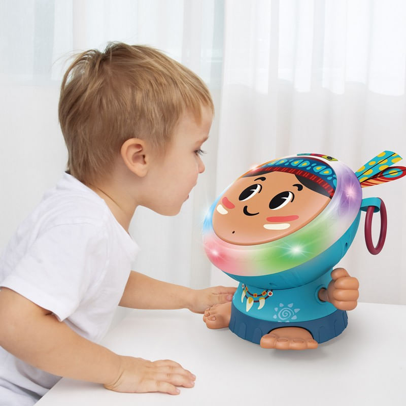 Jucarii, Copii si Bebe - Jucarii si jocuri - Jucarii bebelusi - Jucarii interactive bebelusi - Jucarie toba dansatoare - Infinity.ro