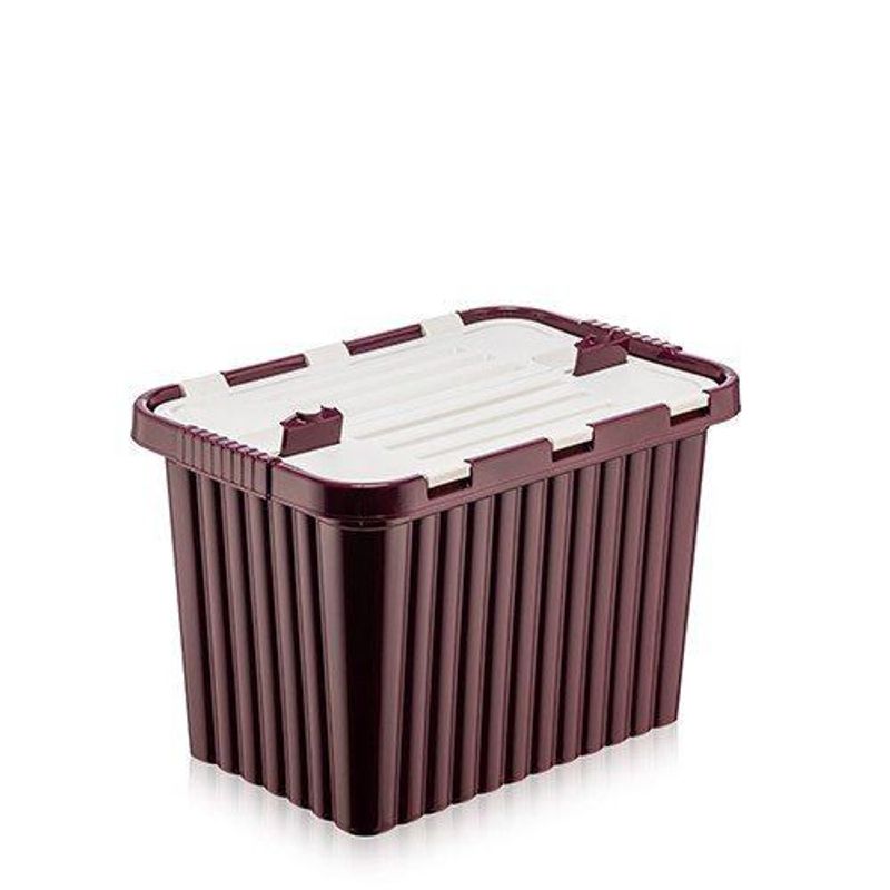 Casa si Gradina - Mobilier - Organizare si depozitare - Cutii depozitare - Cutie depozitare 16 L cu, capac incorporat, din plastic color - Infinity.ro