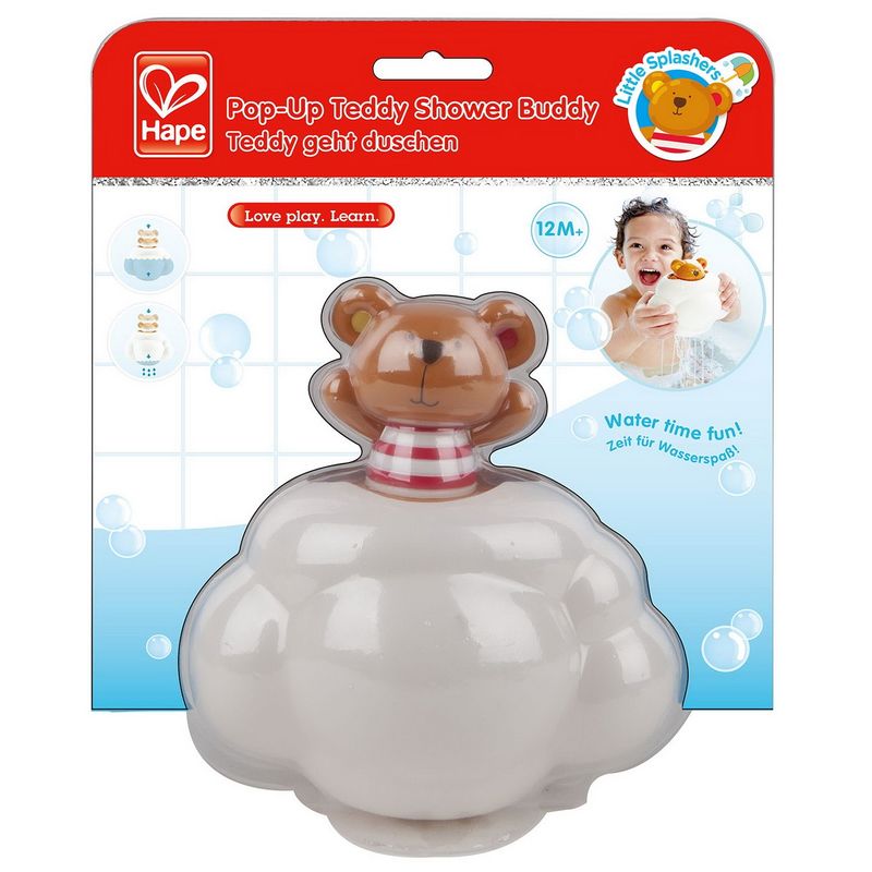 Jucarii, Copii si Bebe - Jucarii si jocuri - Jucarii bebelusi - Jucarii de baie - Hape teddy prietenul de dus - Infinity.ro