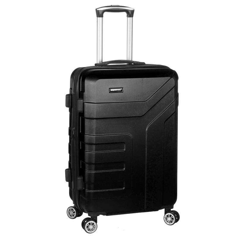 Sport si Outdoor - Articole de voiaj - Trolere - Troler Mare Extensibil ABS Madisson, SW87104, 76 cm, Negru - Infinity.ro