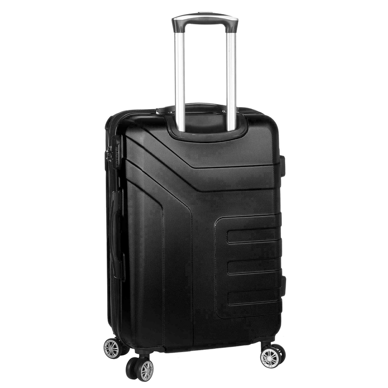 Sport si Outdoor - Articole de voiaj - Trolere - Troler Mare Extensibil ABS Madisson, SW87104, 76 cm, Negru - Infinity.ro