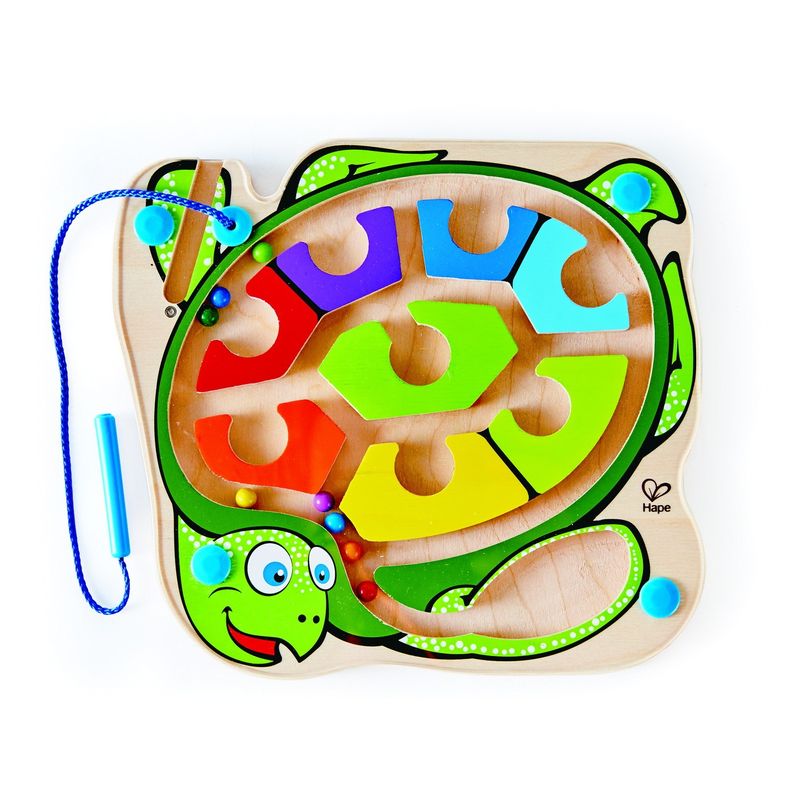 Jucarii, Copii si Bebe - Jucarii si jocuri - Jucarii & jocuri educative - Jocuri si jucarii educative - Hape labirint magnetic broasca testoasa - Infinity.ro