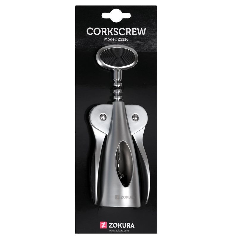 Casa si Gradina - Bucatarie si vesela - Accesorii bar - Tirbusoane si dopuri - Tirbuson zinc 17 cm - Zokura - Infinity.ro