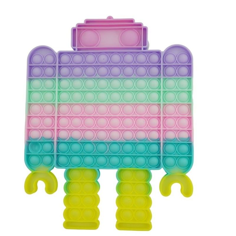 Jucarii, Copii si Bebe - Jucarii si jocuri - Jucarii bebelusi - Jucarii interactive bebelusi - Jucarie senzoriala antistres pentru copii, Pop It Now, Robot Urias, Multicolor, Model 3 - Infinity.ro