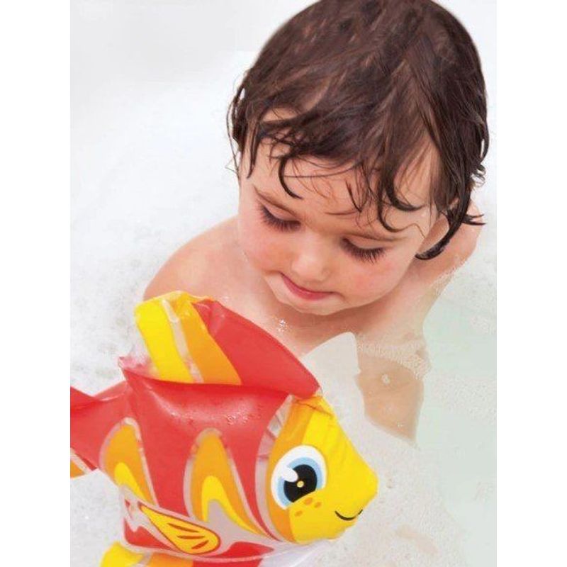 Jucarii, Copii si Bebe - Jucarii si jocuri - Jucarii bebelusi - Jucarii de baie - Jucarie gonflabila pentru piscina sau cada, Intex 58590, pestisor, 25 cm - Infinity.ro