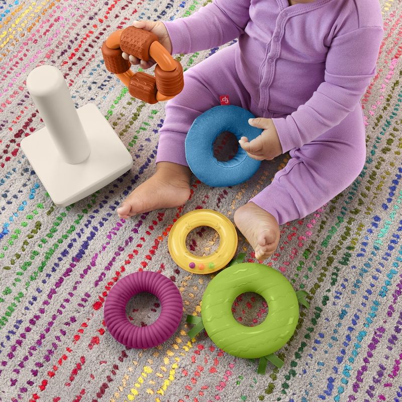 Jucarii, Copii si Bebe - Jucarii si jocuri - Jucarii bebelusi - Jucarii interactive bebelusi - Fisher price piramida - Infinity.ro