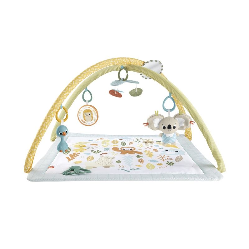 Jucarii, Copii si Bebe - Jucarii si jocuri - Jucarii bebelusi - Centre de activitati - Fisher price salteluta de activitati - Infinity.ro