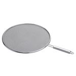 Casa si Gradina - Bucatarie si vesela - Ustensile bucatarie - Site bucatarie, strecuratori si accesorii - Protectie antistropire, inox, 30 cm - Zokura - Infinity.ro