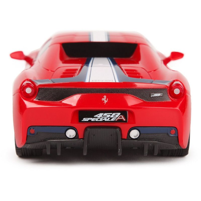 Jucarii, Copii si Bebe - Jucarii si jocuri - Vehicule si jucarii cu telecomanda - Masinute - MASINA CU TELECOMANDA FERRARI 458 SPECIALE ROSU CU SCARA 1 LA 24 - Infinity.ro