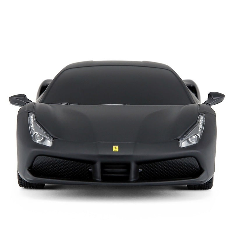 Jucarii, Copii si Bebe - Jucarii si jocuri - Vehicule si jucarii cu telecomanda - Masinute - Masina cu telecomanda ferrari 488 gtb negru scara 1 la 24 - Infinity.ro