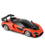 Jucarii, Copii si Bebe - Jucarii si jocuri - Vehicule si jucarii cu telecomanda - Masinute - MASINA CU TELECOMANDA MCLAREN SENNA PORTOCALIU CU SCARA 1 LA 24 - Infinity.ro