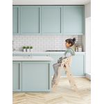 Jucarii, Copii si Bebe - Hrana si alaptare - Scaune de masa bebe - Scaun de masa pliabil din lemn MamaToyz, multifunctional si transformabil cu masuta, 6 luni - adolescent, Verde - Infinity.ro