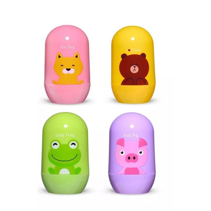 Jucarii, Copii si Bebe - Igiena si ingrijire - Accesorii ingrijire copii - Alte accesorii - Set 4 piese pentru ingrijirea unghiilor bebelusului Drool (Model: Urs Galben) - Infinity.ro