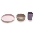 Jucarii, Copii si Bebe - Hrana si alaptare - Biberoane, suzete si accesorii hranire - Articole hranire bebelusi - SET 3 RECIPIENTE SILICON HRANA BEBE, MELII, PURPLE&PINK&GREY - Infinity.ro