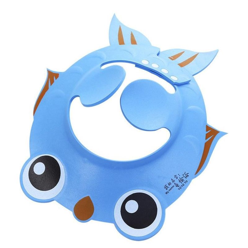 Jucarii, Copii si Bebe - Igiena si ingrijire - Baia bebelusului - Cadite bebe si accesorii baie - Viziera pestisor pentru sampon Drool (Culoare: Galben) - Infinity.ro