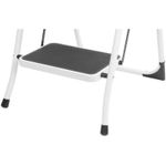 Casa si Gradina/Constructii/Scari si accesorii interioare/Scari aluminiu/ otel - Scara otel, 4 trepte, max 150 kg, 0.93 m, Strend Pro - Infinity.ro