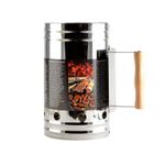 Casa si Gradina - Gradina si terasa - Gratare si accesorii - Accesorii gratare - Cana inox pentru manipulat carbuni de gratar, 28 cm, Perfect Home - Infinity.ro