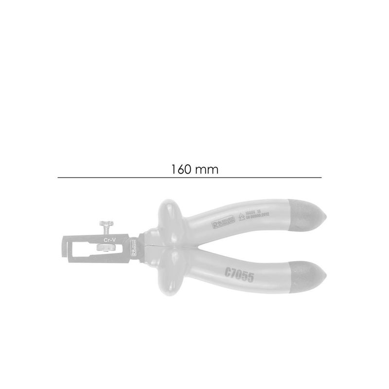 Casa si Gradina - Constructii - Scule de mana si unelte - Clesti si patenti - Cleste decablator automat, 1000 V, 160 mm, Richmann Exclusive - Infinity.ro